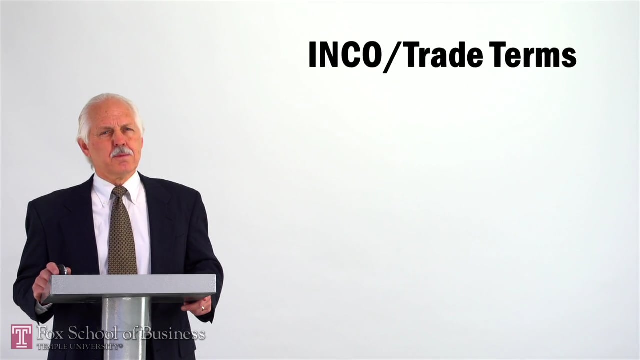 INCO/Trade Terms