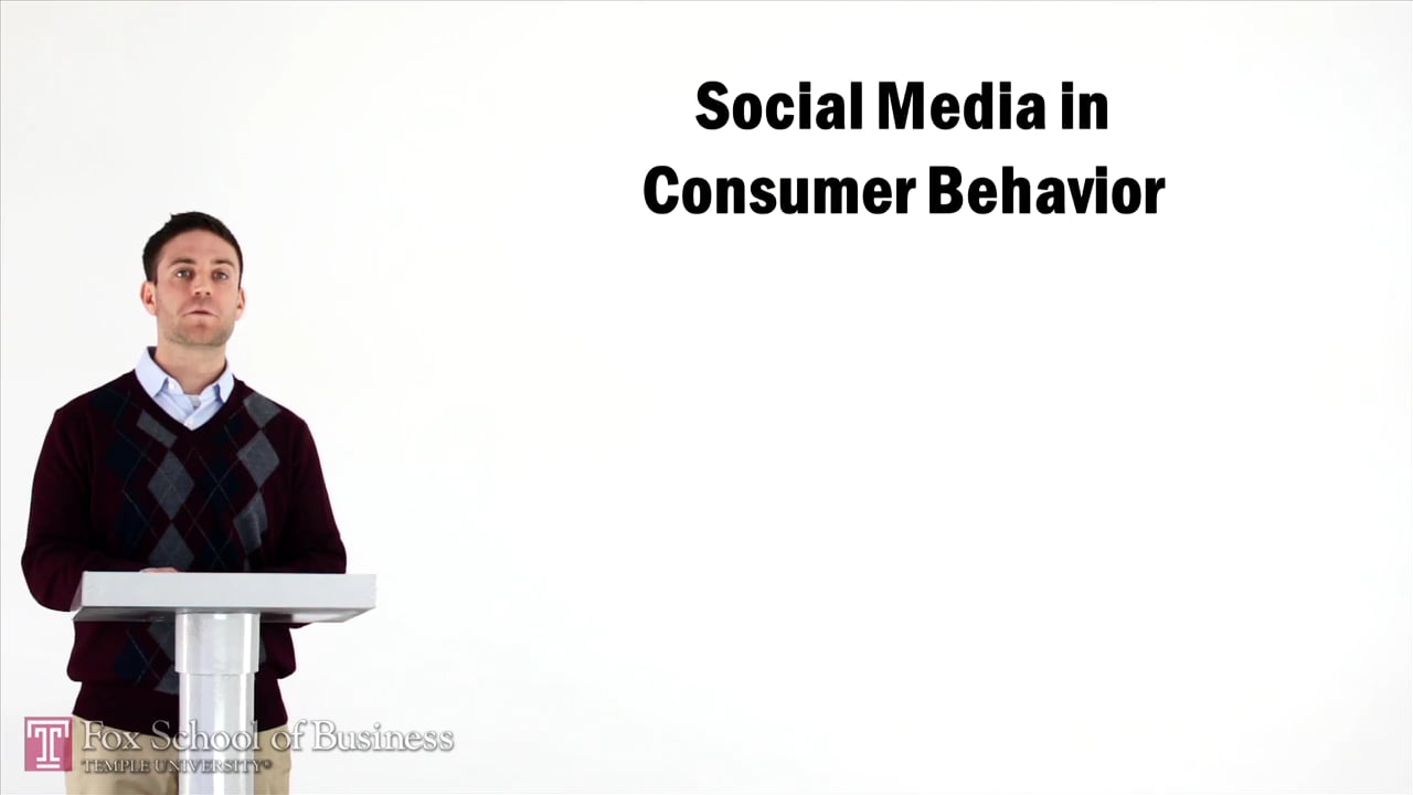 Social Media in Consumer Behavior