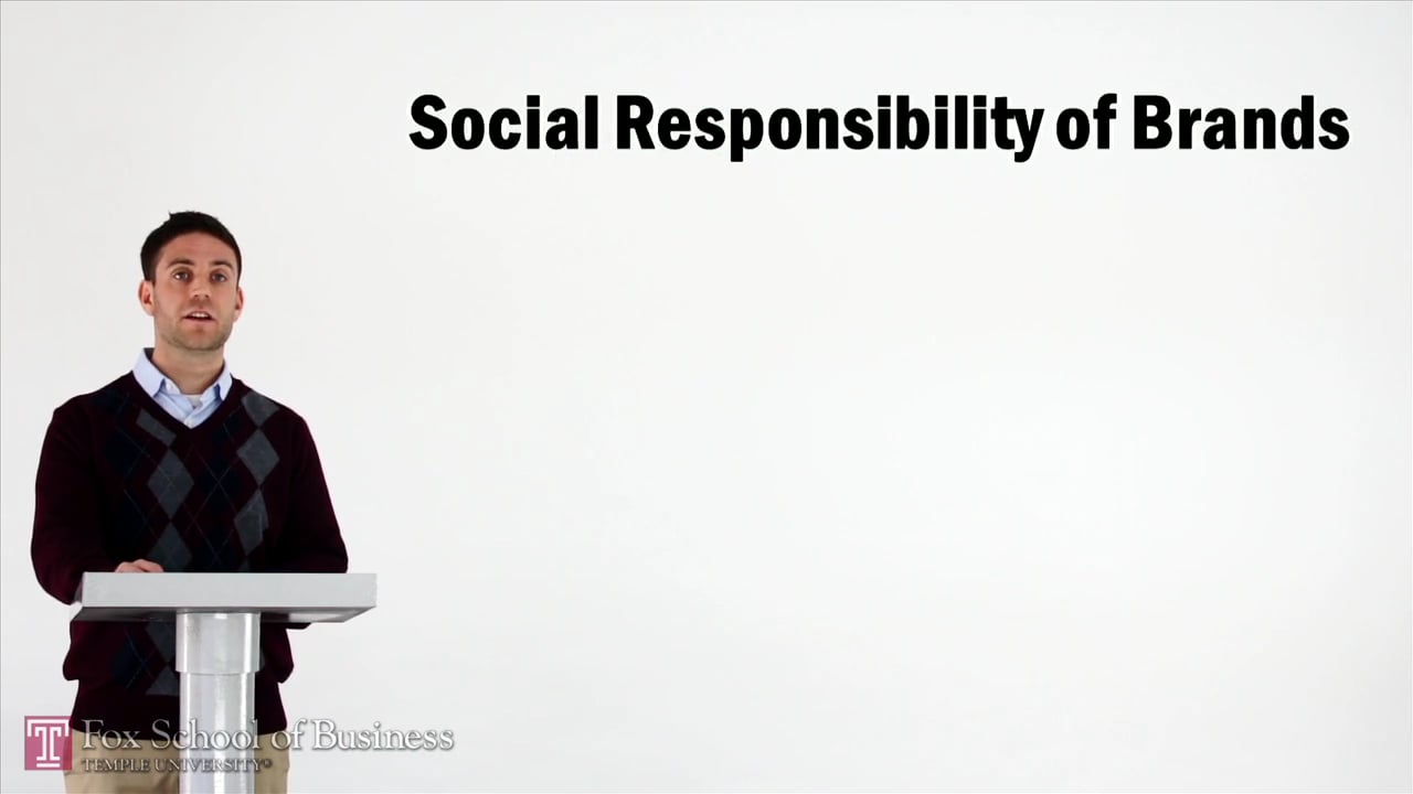 57033Social Responsibility of Brands