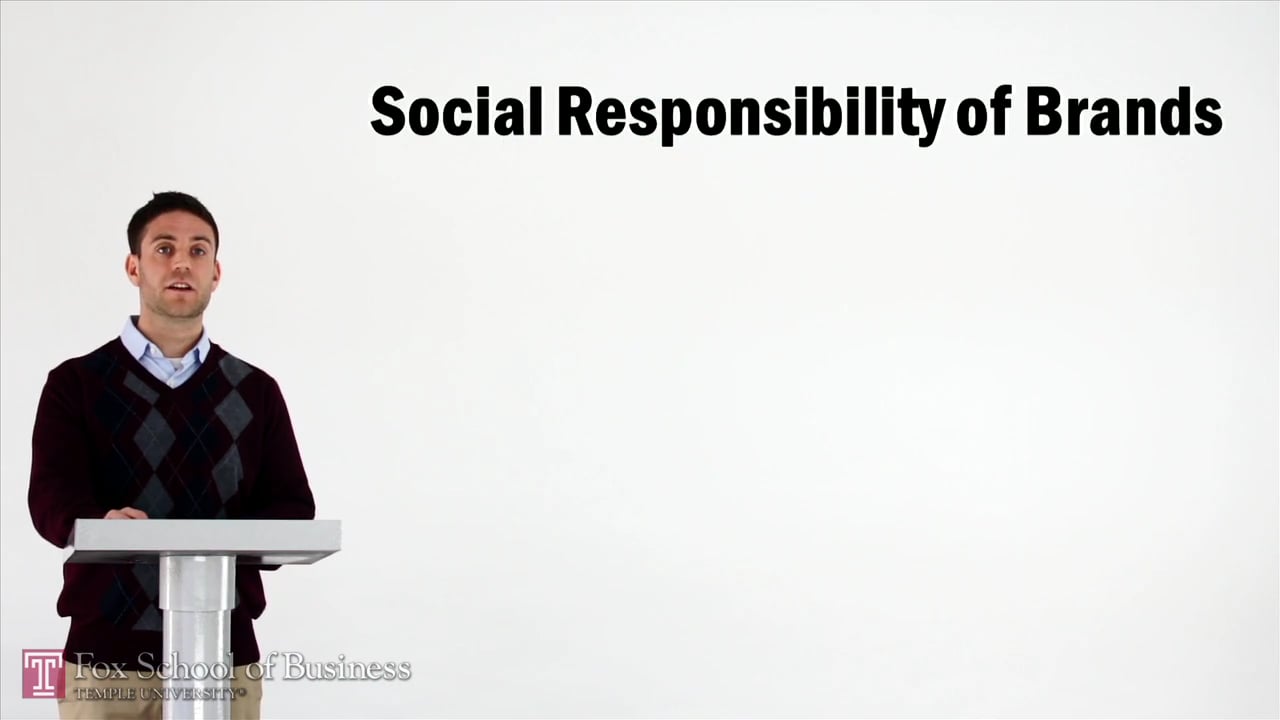 Social Responsibility of Brands