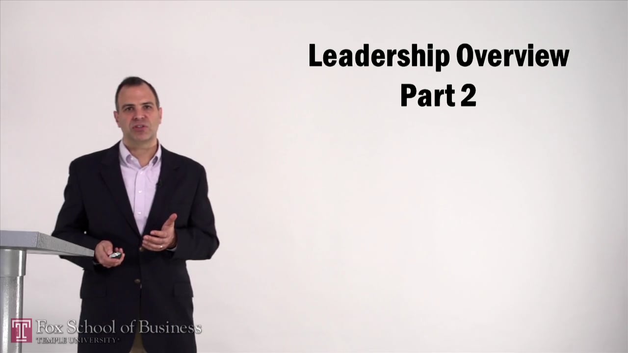 Leadership Overview II