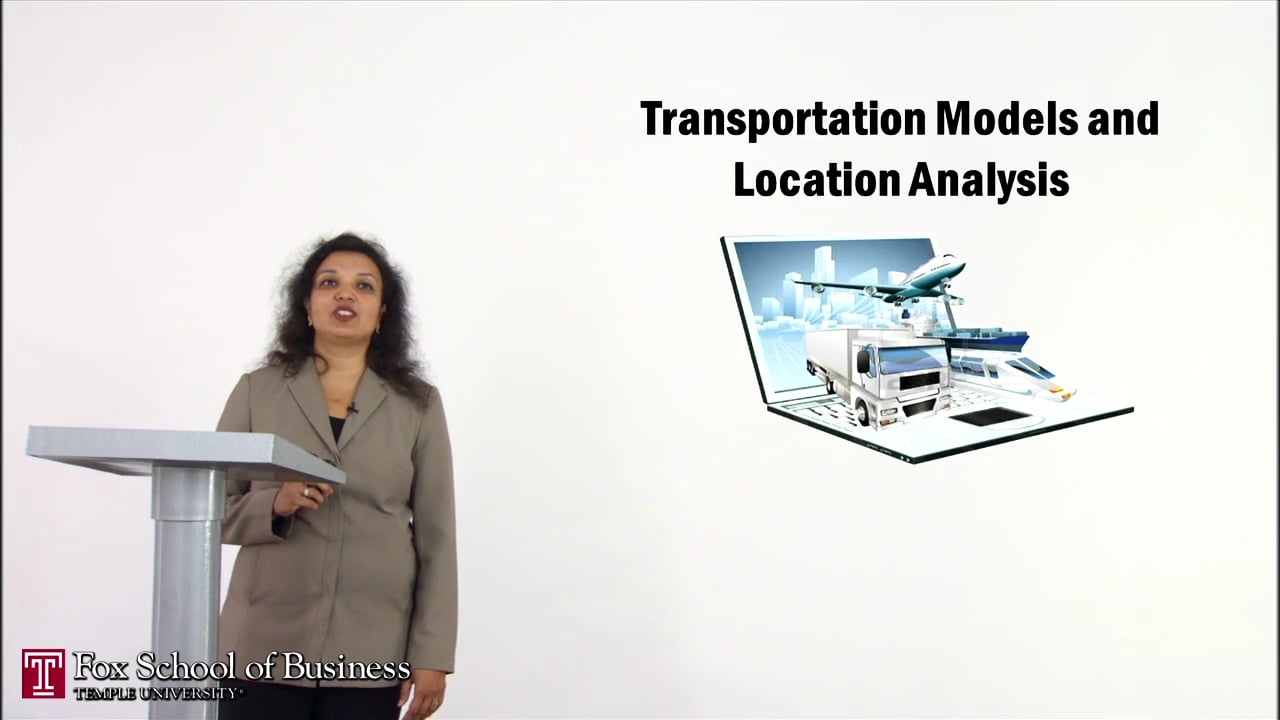 Transportation Models III: Location Analysis