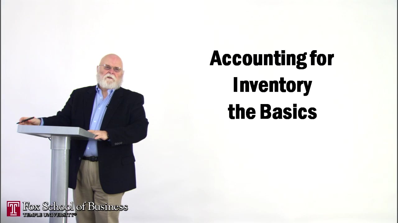 Accounting for Inventory I