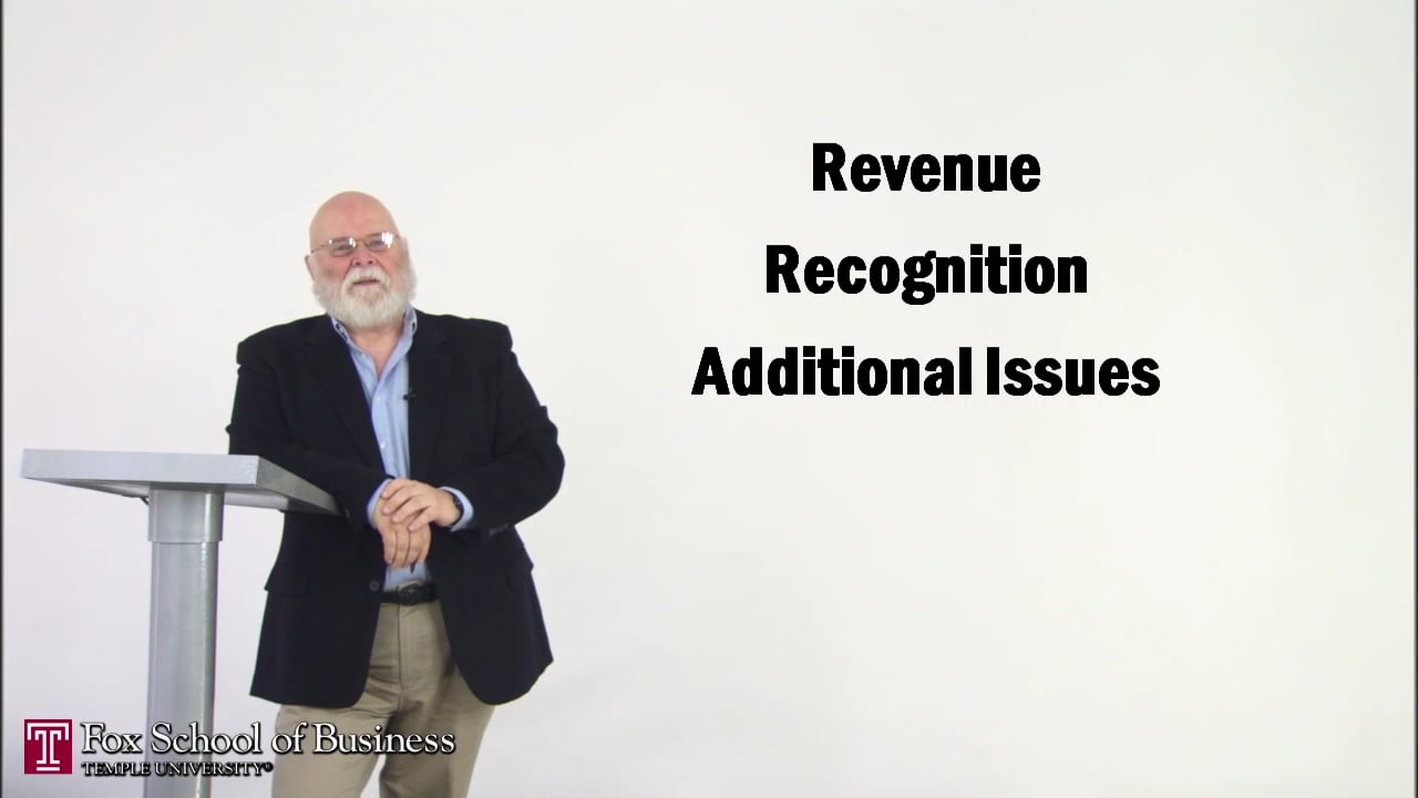 Revenue Recognition II