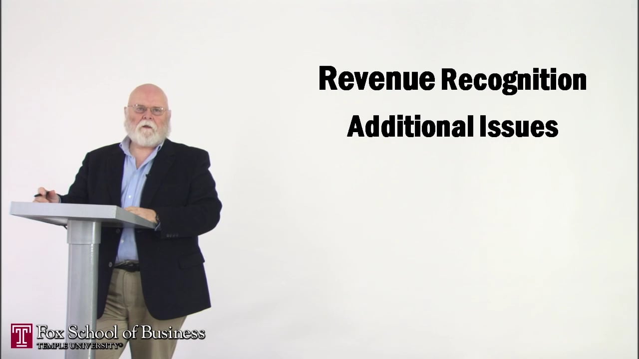 Revenue Recognition III