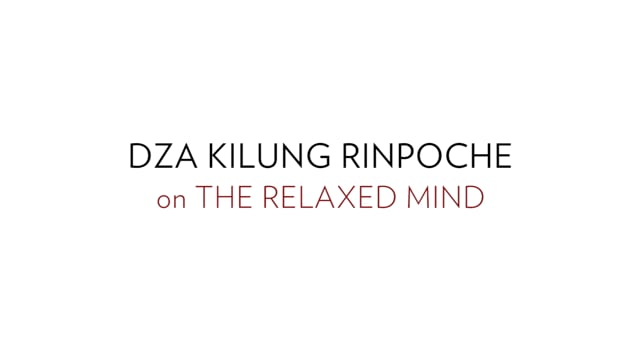 The Relaxed Mind