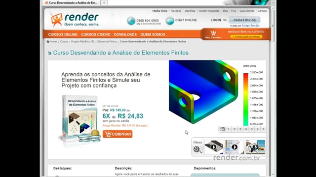 M1A1 - Conhecendo e Acessando o SimulationXpress