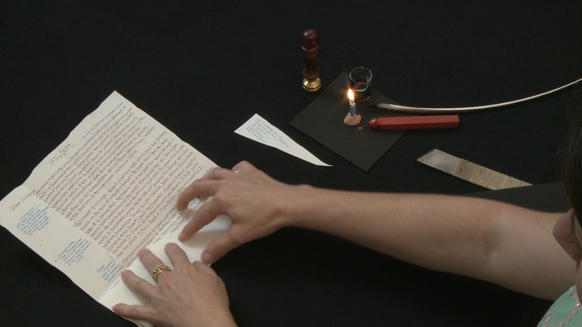 Letterlocking Wikipedia _ The clever folds that kept letters secret ...