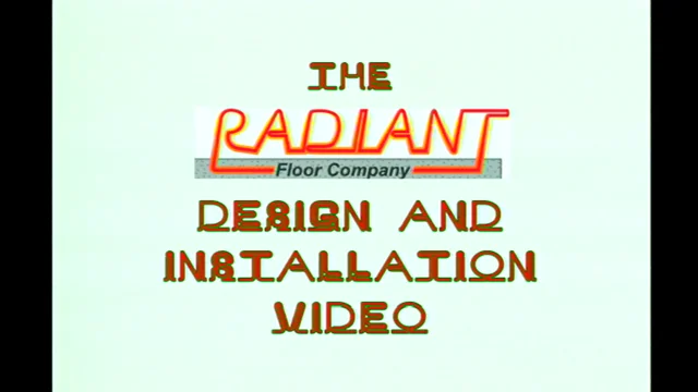 DIY Radiant Floor Heating | DIY Radiant Heat | Radiant Company