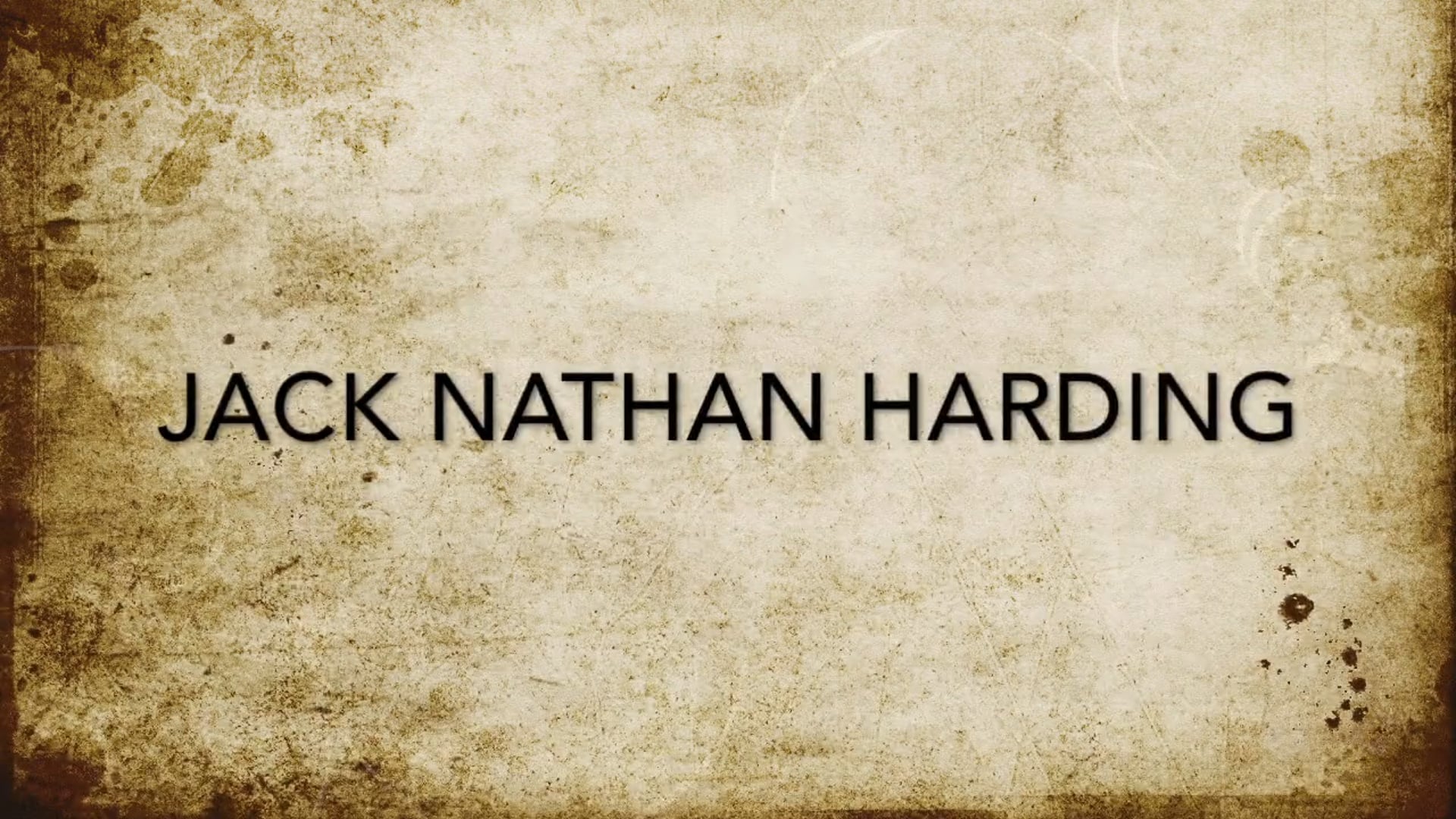 Jack Nathan Harding Acting Reel