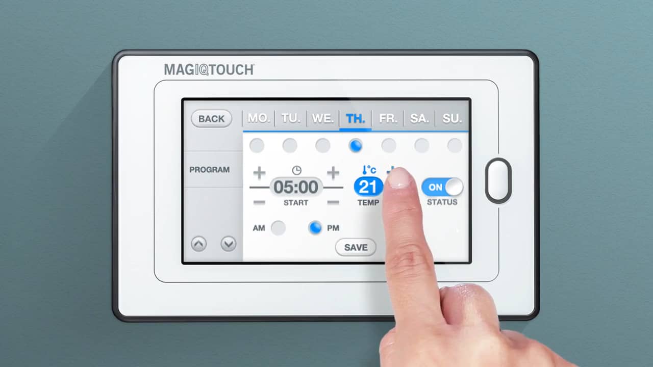 Breezair MagIQtouch Controller by Seeley International on Vimeo