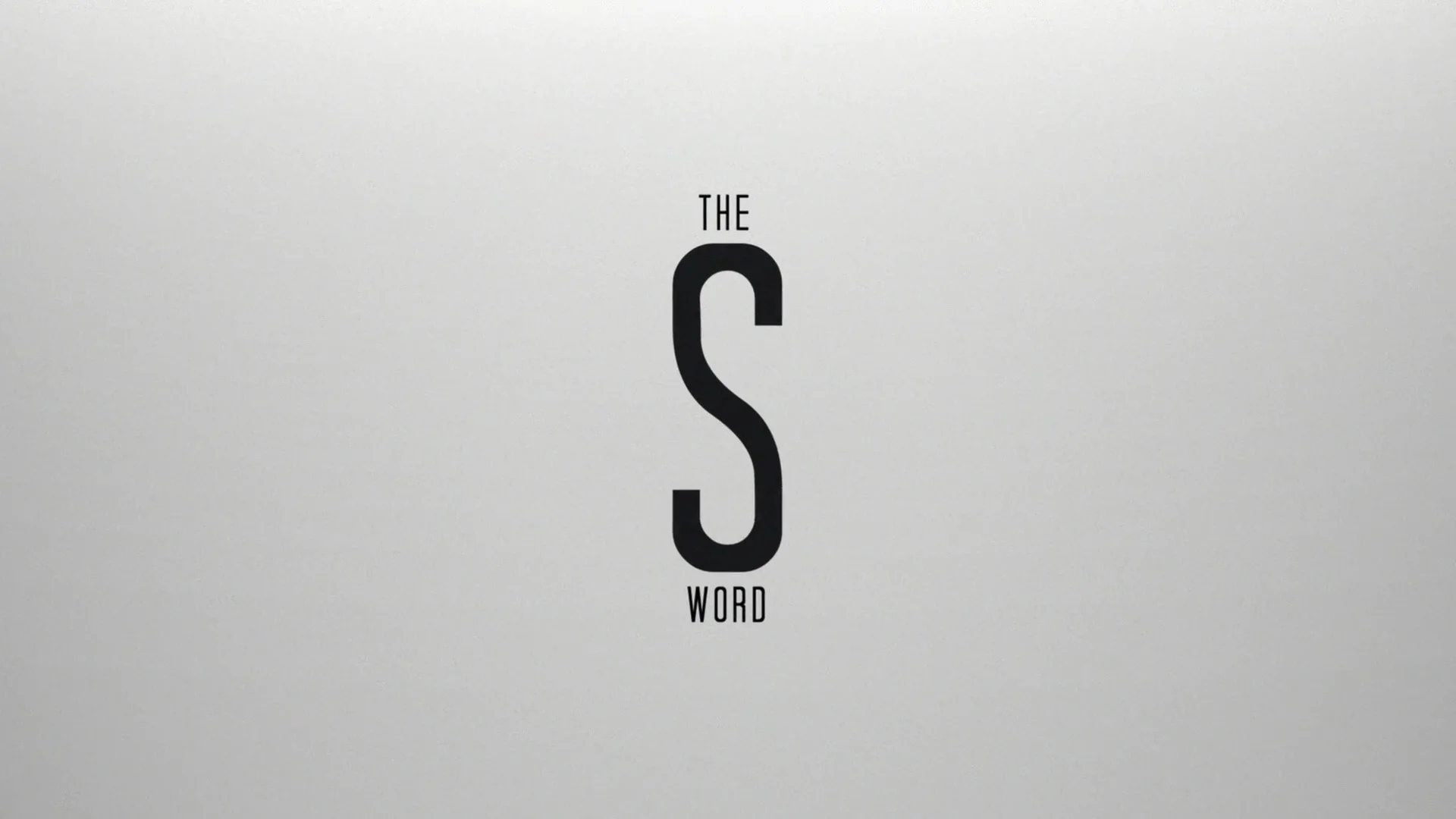 S sale word image