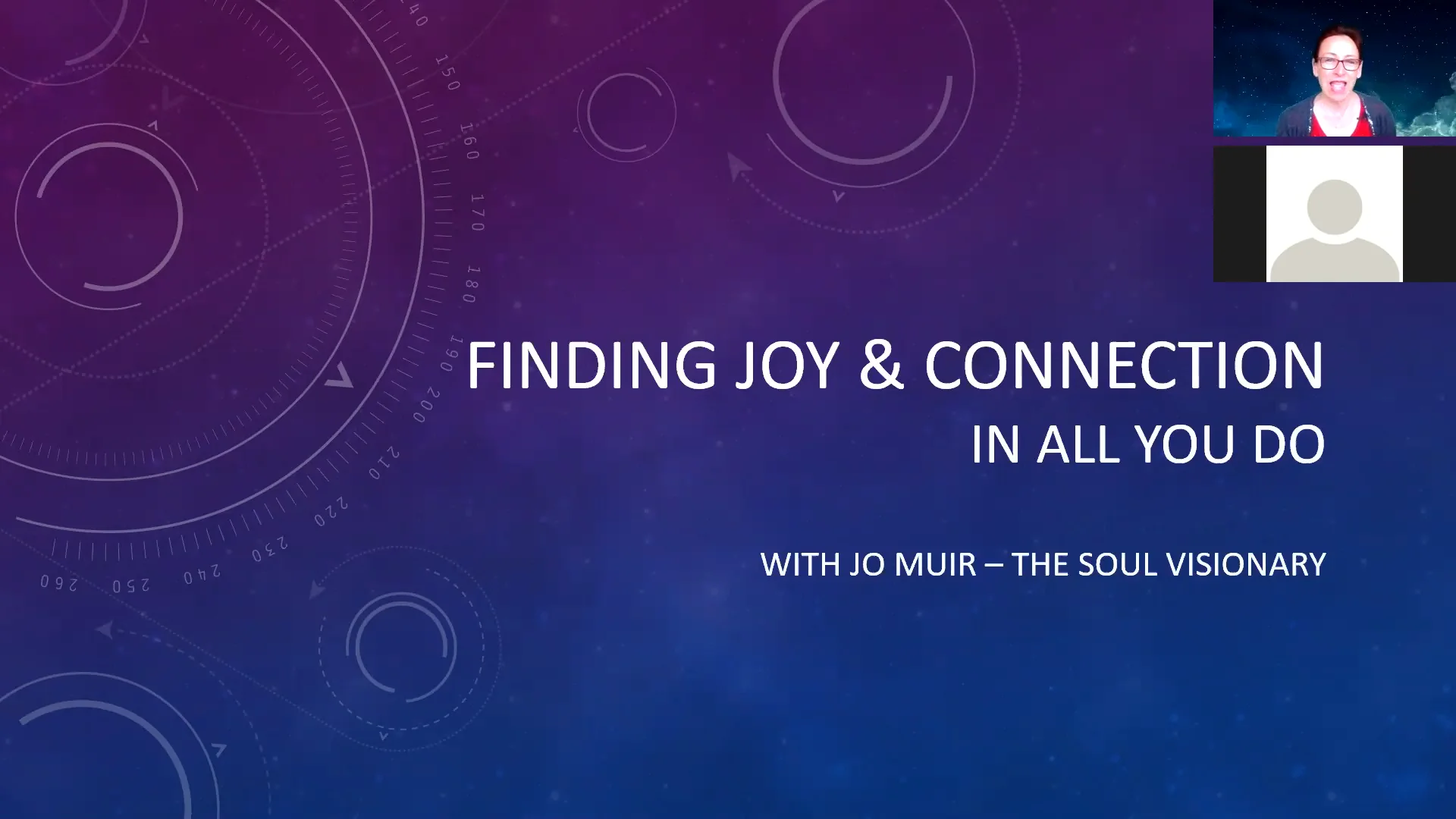Joy & Connection webinar replay on Vimeo