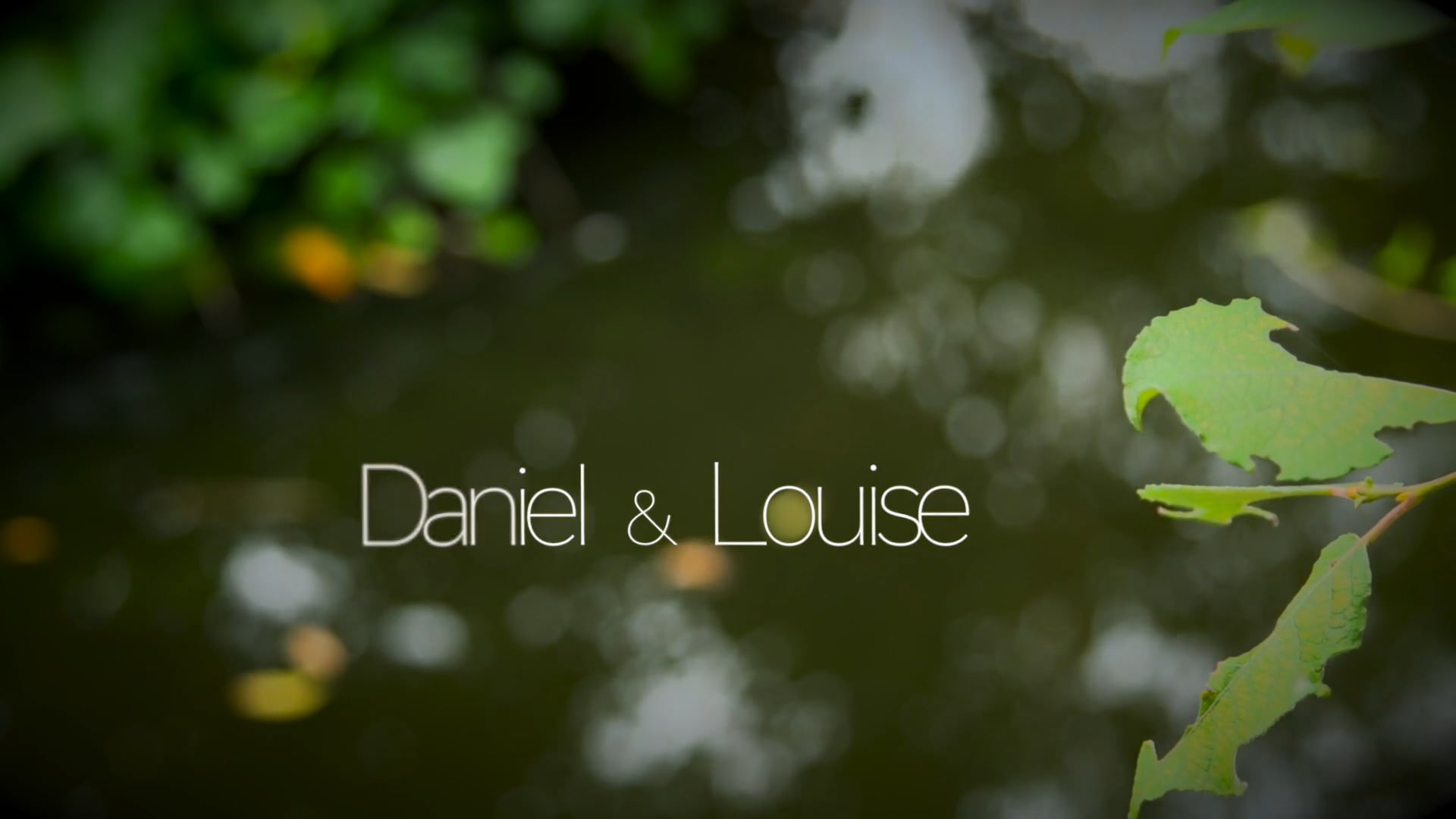 Daniel & Louise Music Video