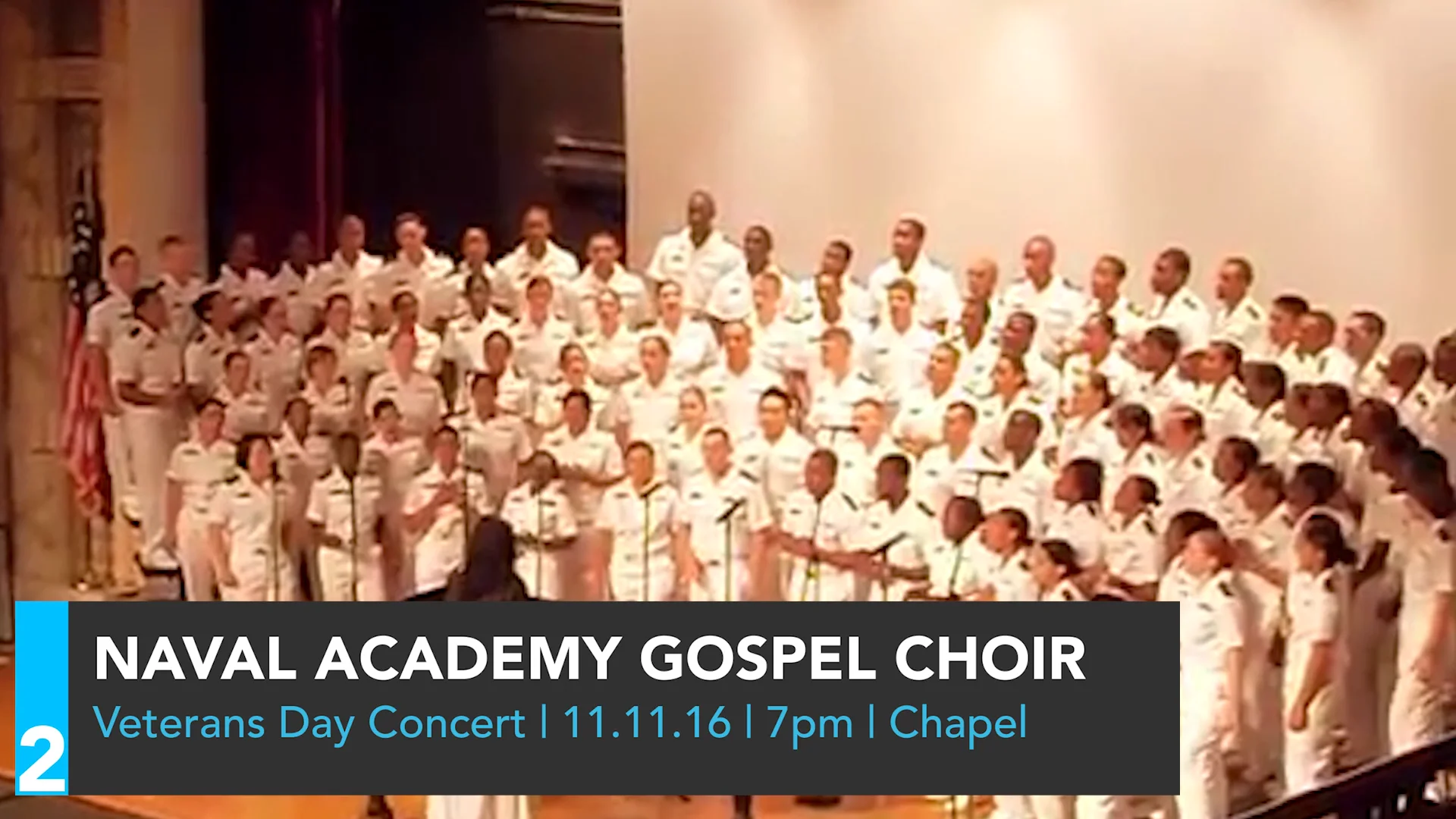 Naval Academy Gospel Choir Concert on Vimeo