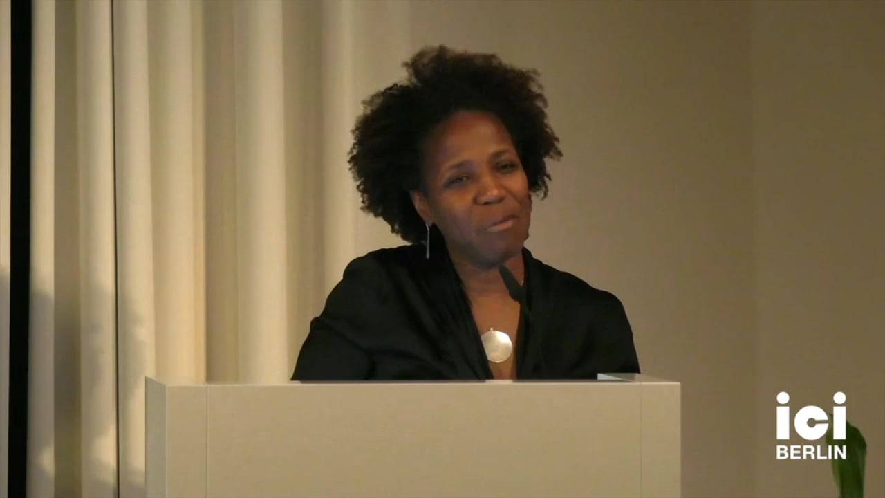 Talk by Tina Campt