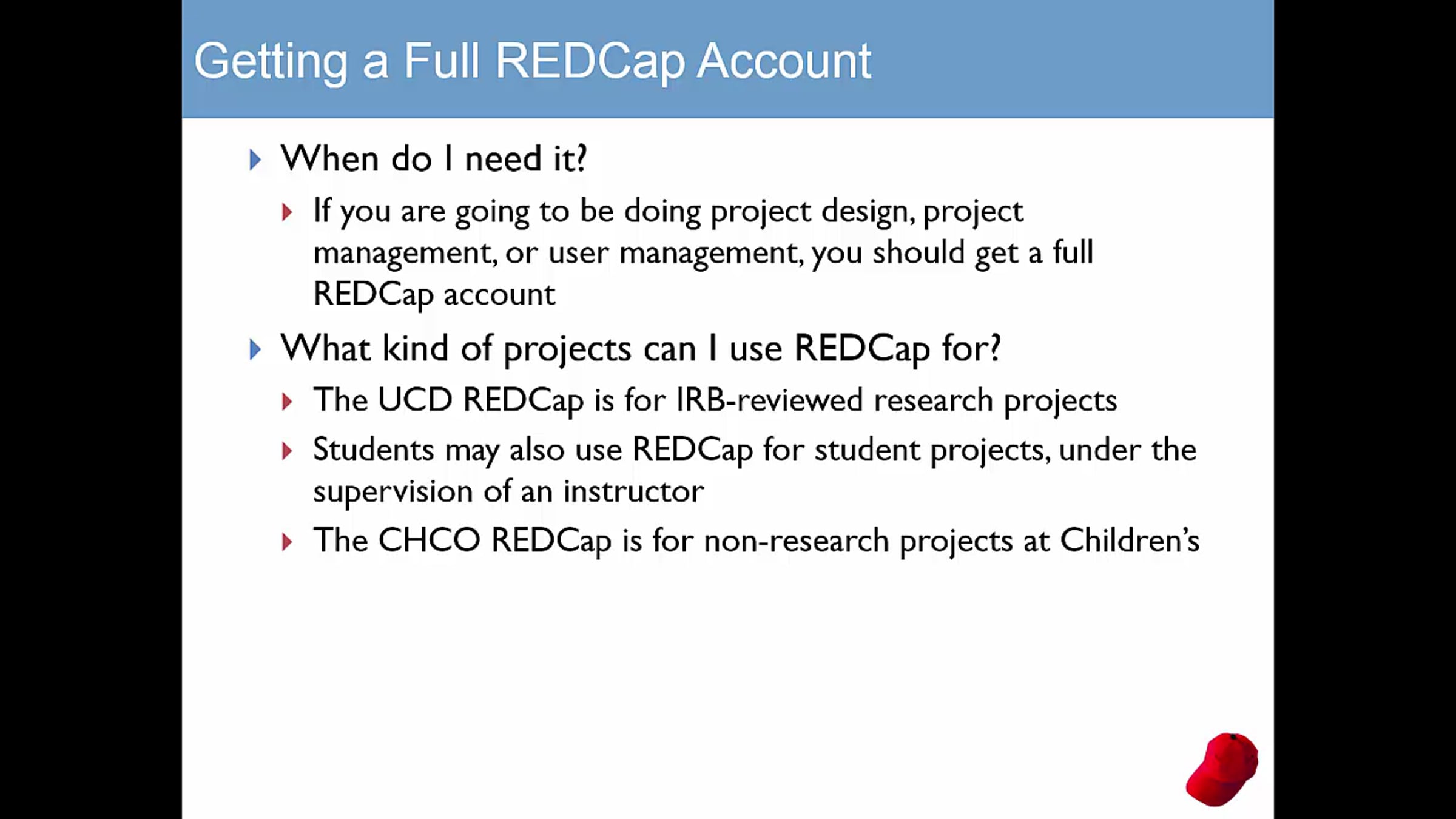 1-Basic REDCap Introduction | Videos & Movies on Vimeo
