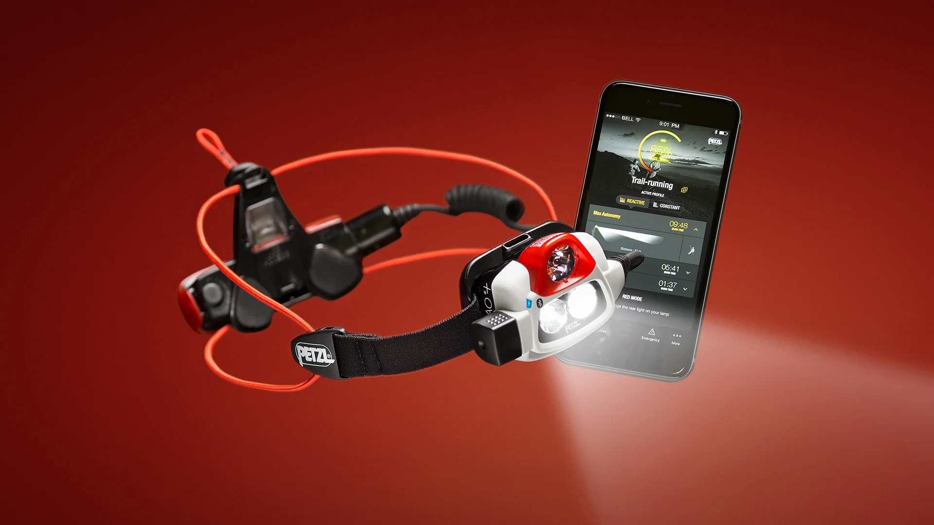 日本最大のブランド PETZL NAO+ 750ルーメン バッテリー予備1本