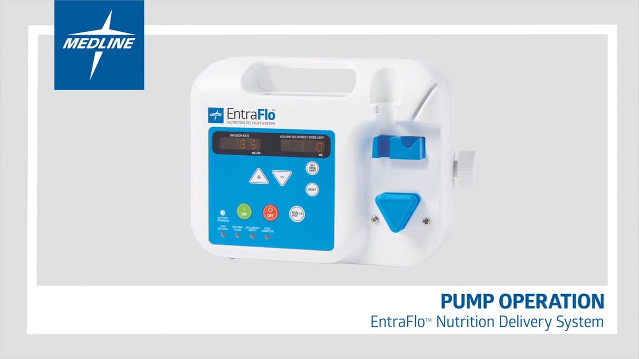 Medline EntraFlo Nutrition Delivery System Pump Operation on Vimeo