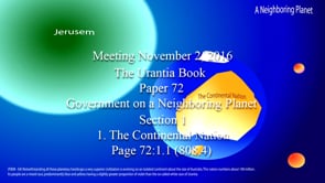 Paper 72 – Government on a Neighboring Planet