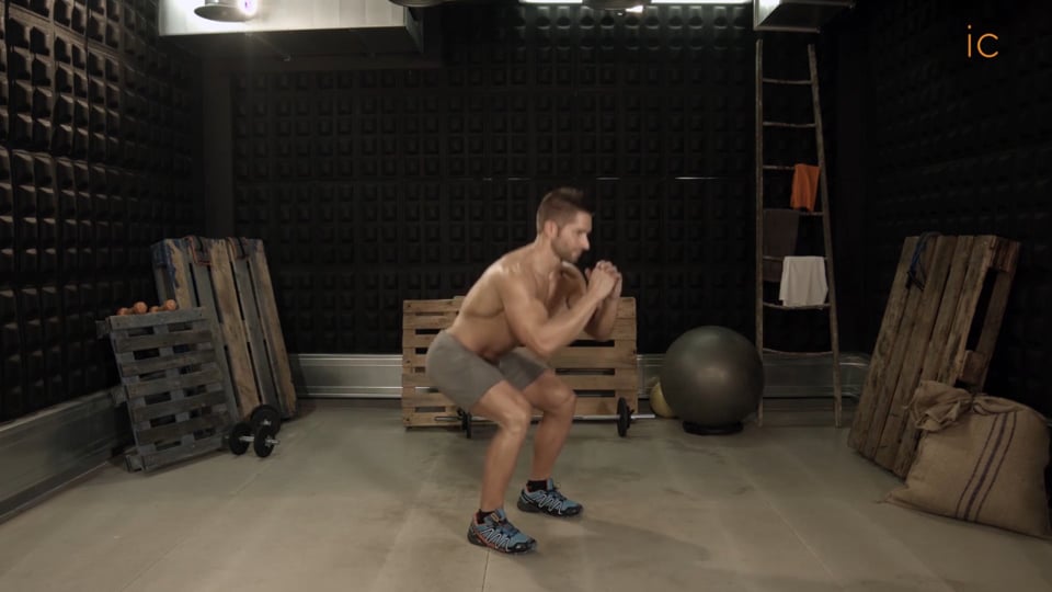 Squat isométrico cerrado