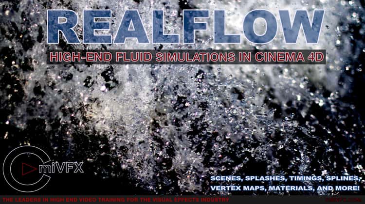 Realflow High End Fluid Simulations in Cinema 4D