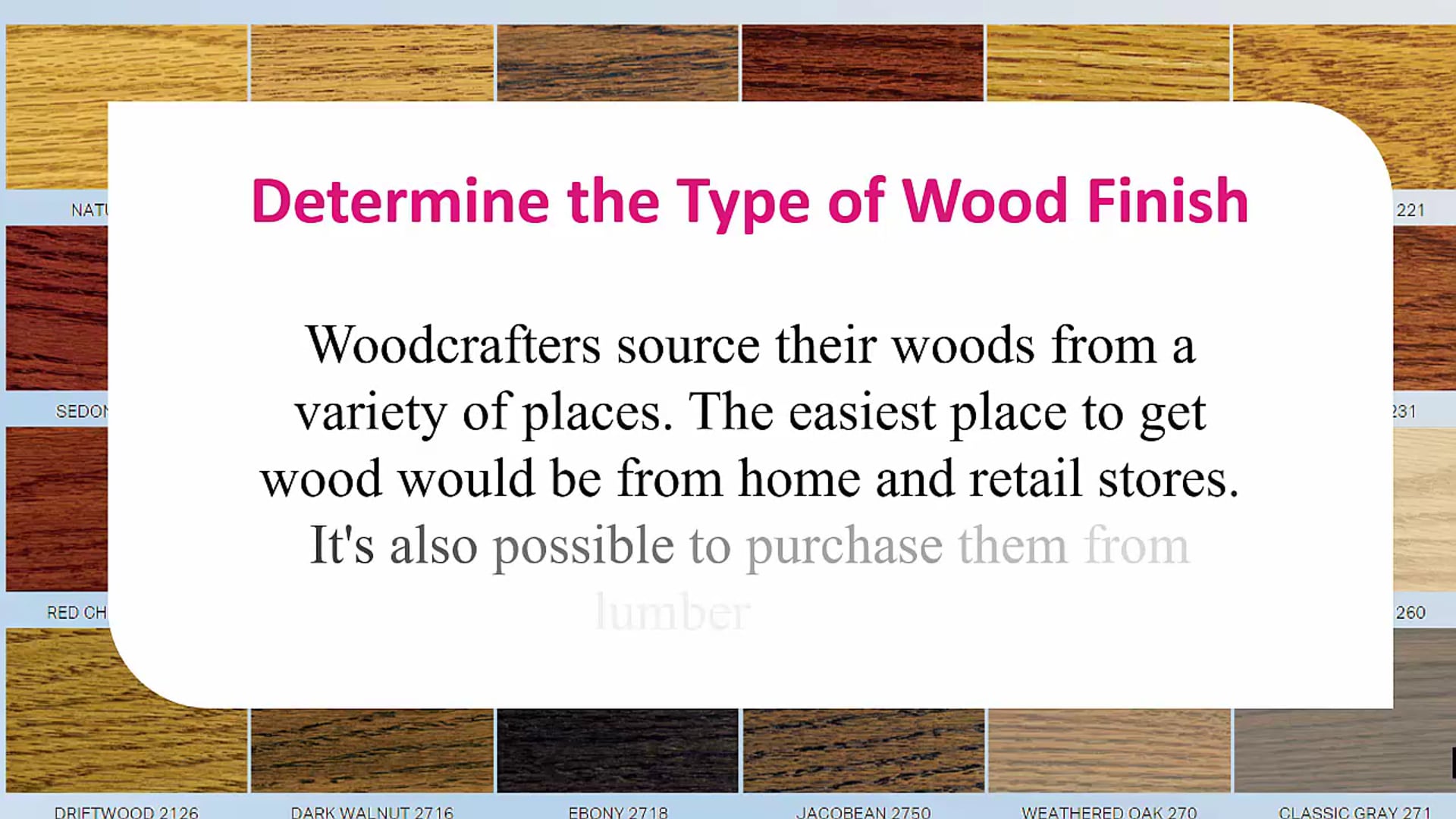 Follow Six steps for Choosing Jointer or Planer