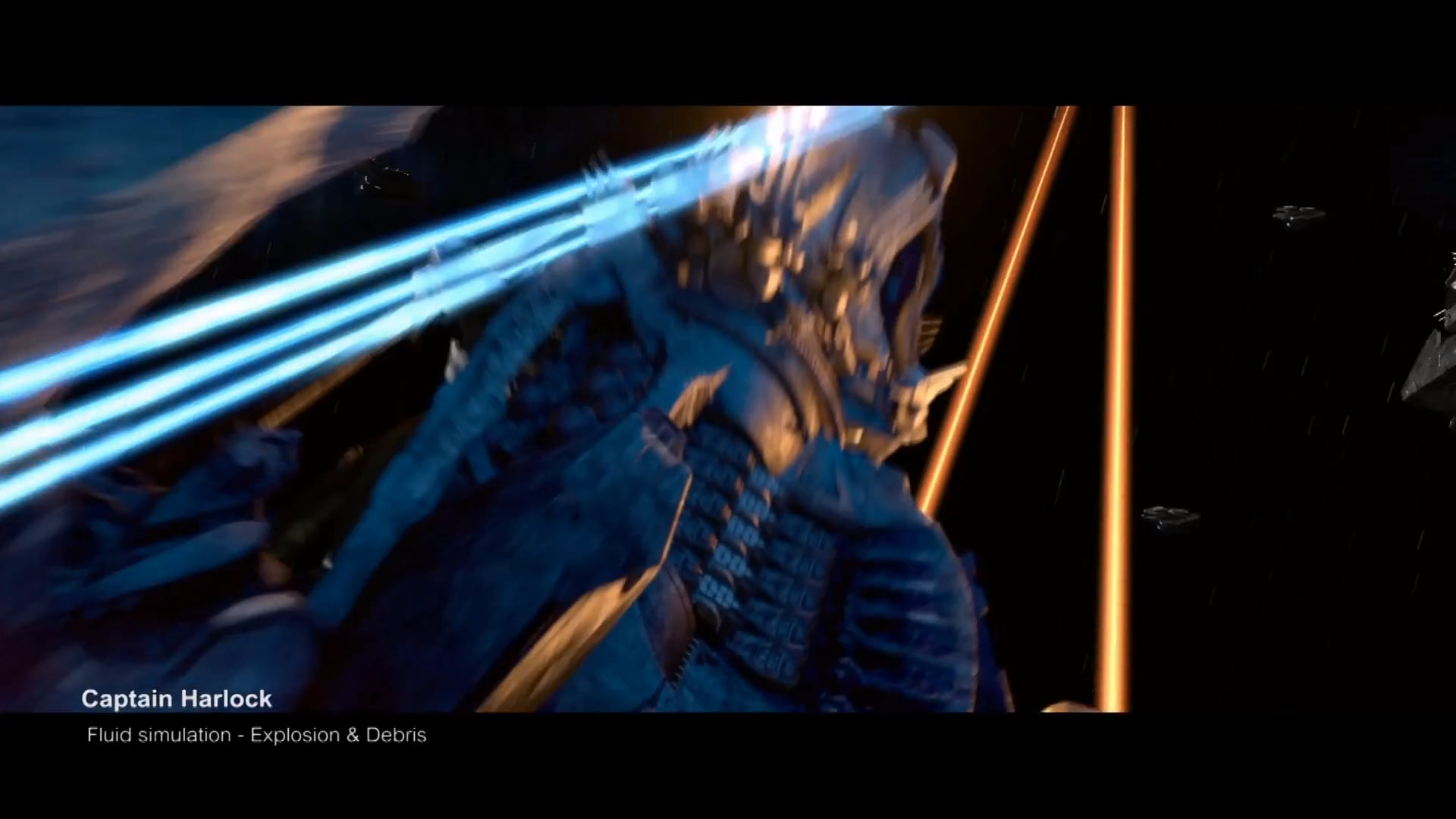 Harlock: Space Pirate - FX Breakdown 2013