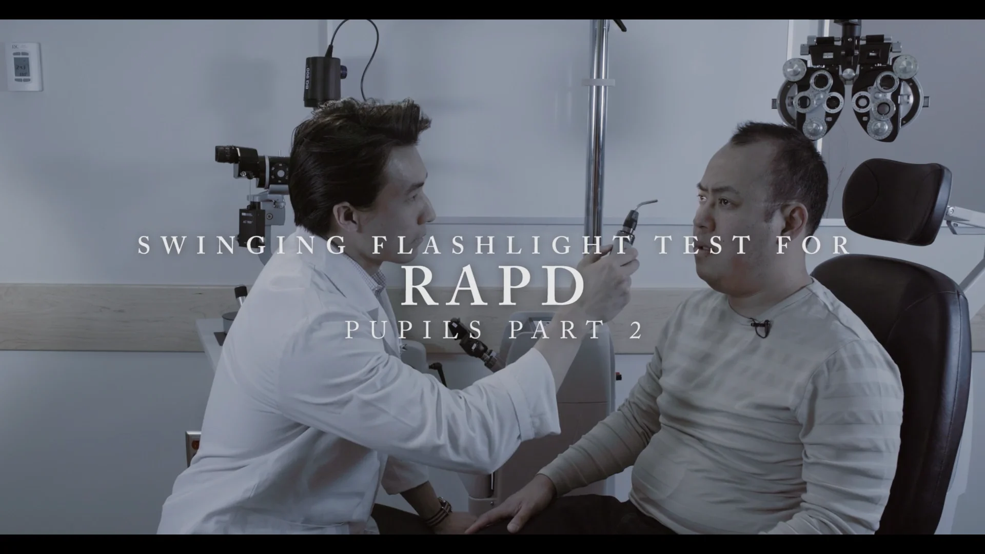 OPHTHALMOLOGY - Video 5.2 - Swinging Flashlight Test for RAPD (Pupils Part 2)