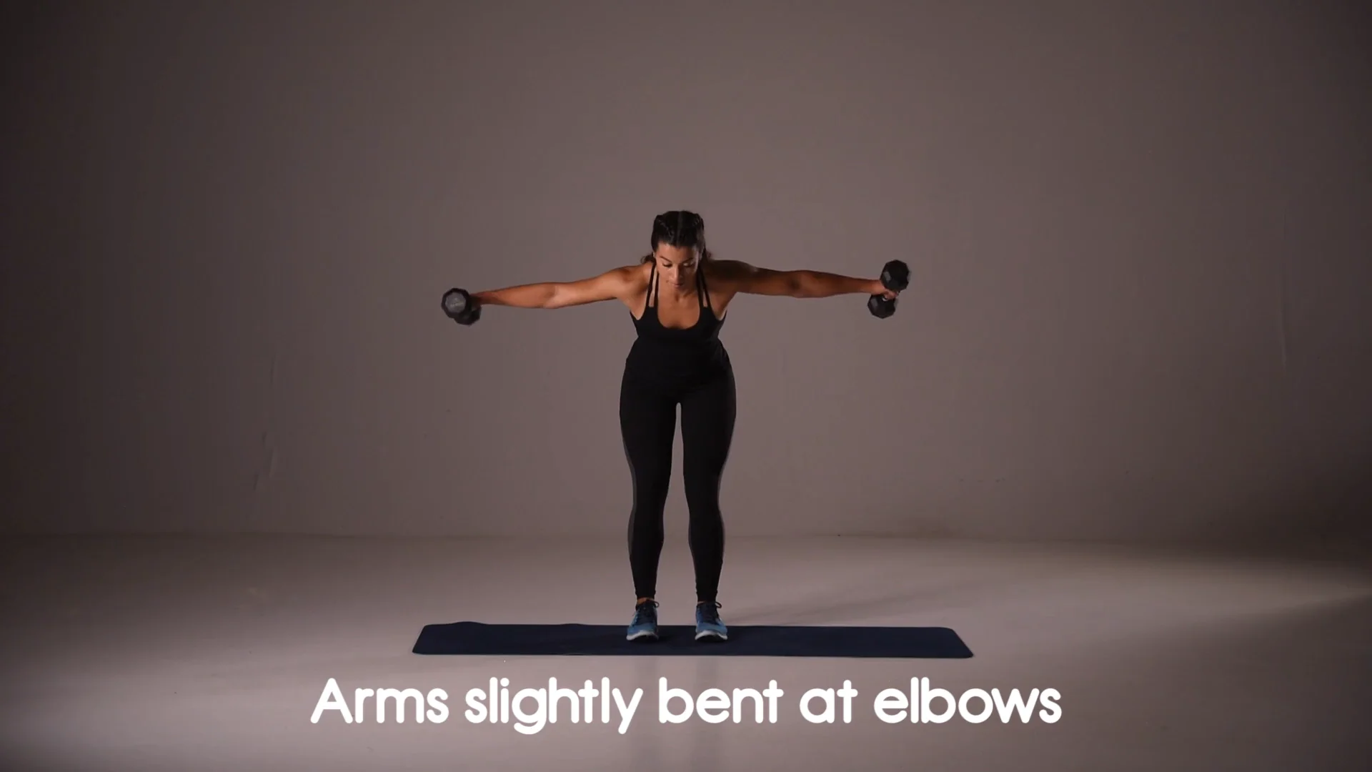 How to do a Standing Reverse Fly HIIT Exercise with Weights