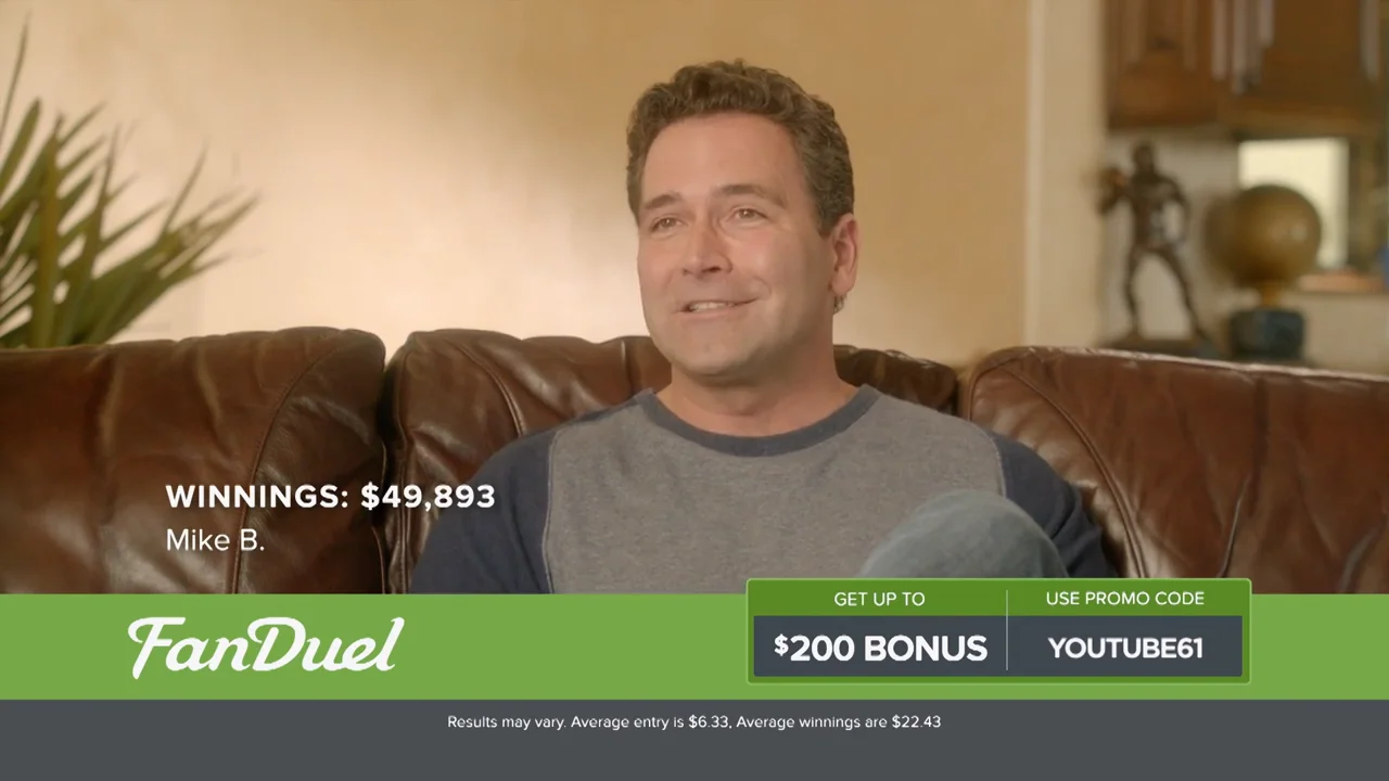 Fanduel one week fantasy football commercial on vimeo