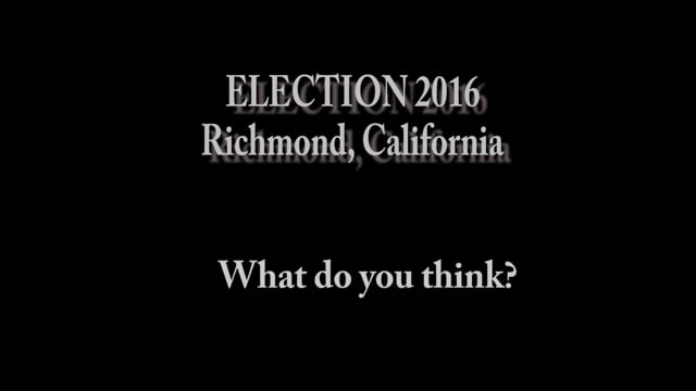 ELECTION 2016 Richmond, California