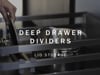 Deep Drawer Dividers For Pot Lid Storage