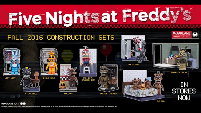 Fnaf mcfarlane 2024 wave 5