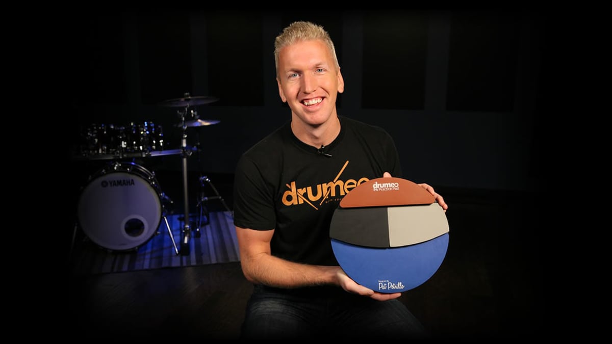 Drumeo P4 Practice Pad - Designed By Pat Petrillo