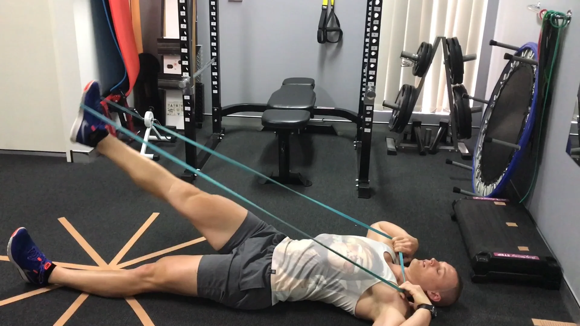 Resistance Band Tricep Extension on Vimeo