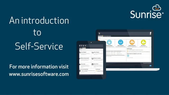 Service Desk Software for IT Service Management - Sunrise Software