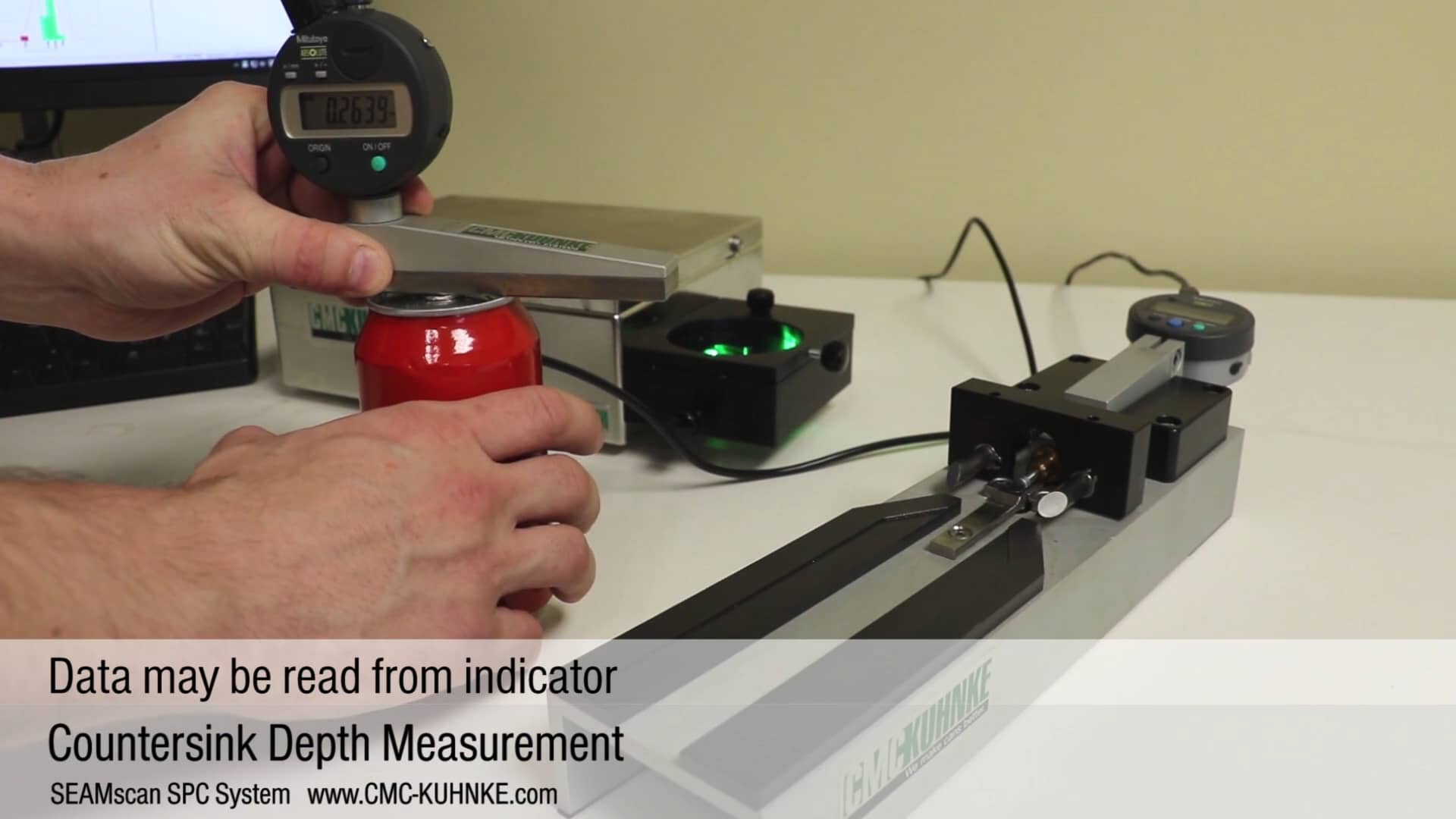 CDG3000 Countersink Depth Gauge on Vimeo