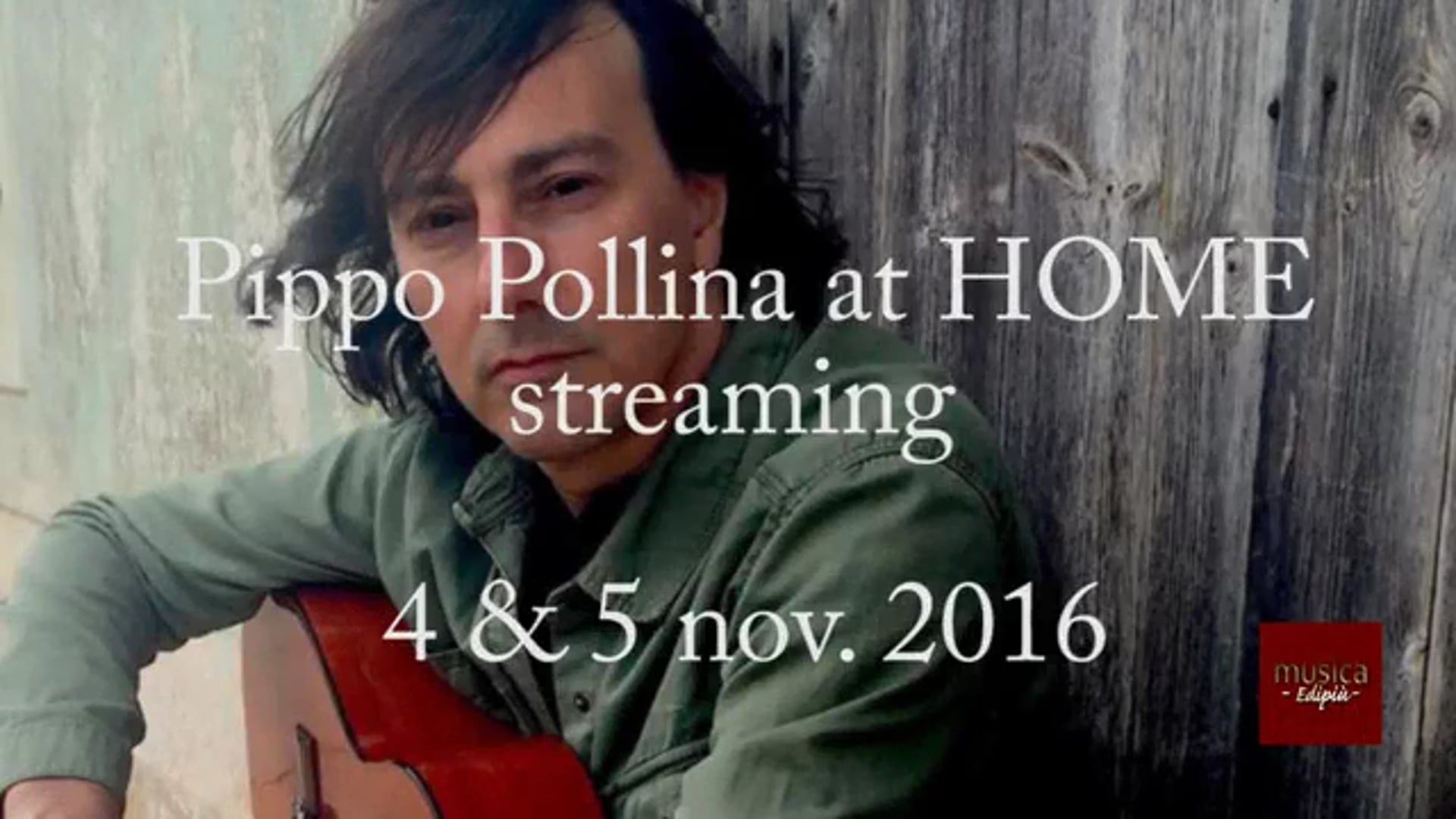 Pippo Pollina at HOME