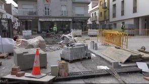 Nous canvis de circulació per la reforma de les places de l'Ajuntament i de l'Església