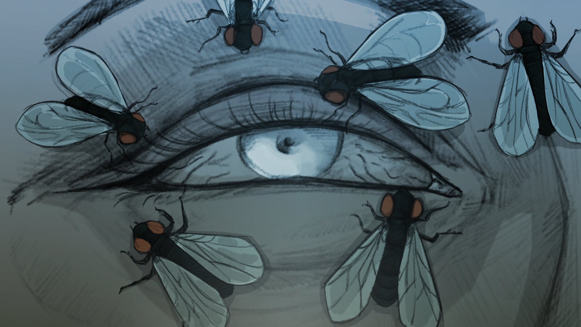 Flies In May (Horror Animated Short Film)