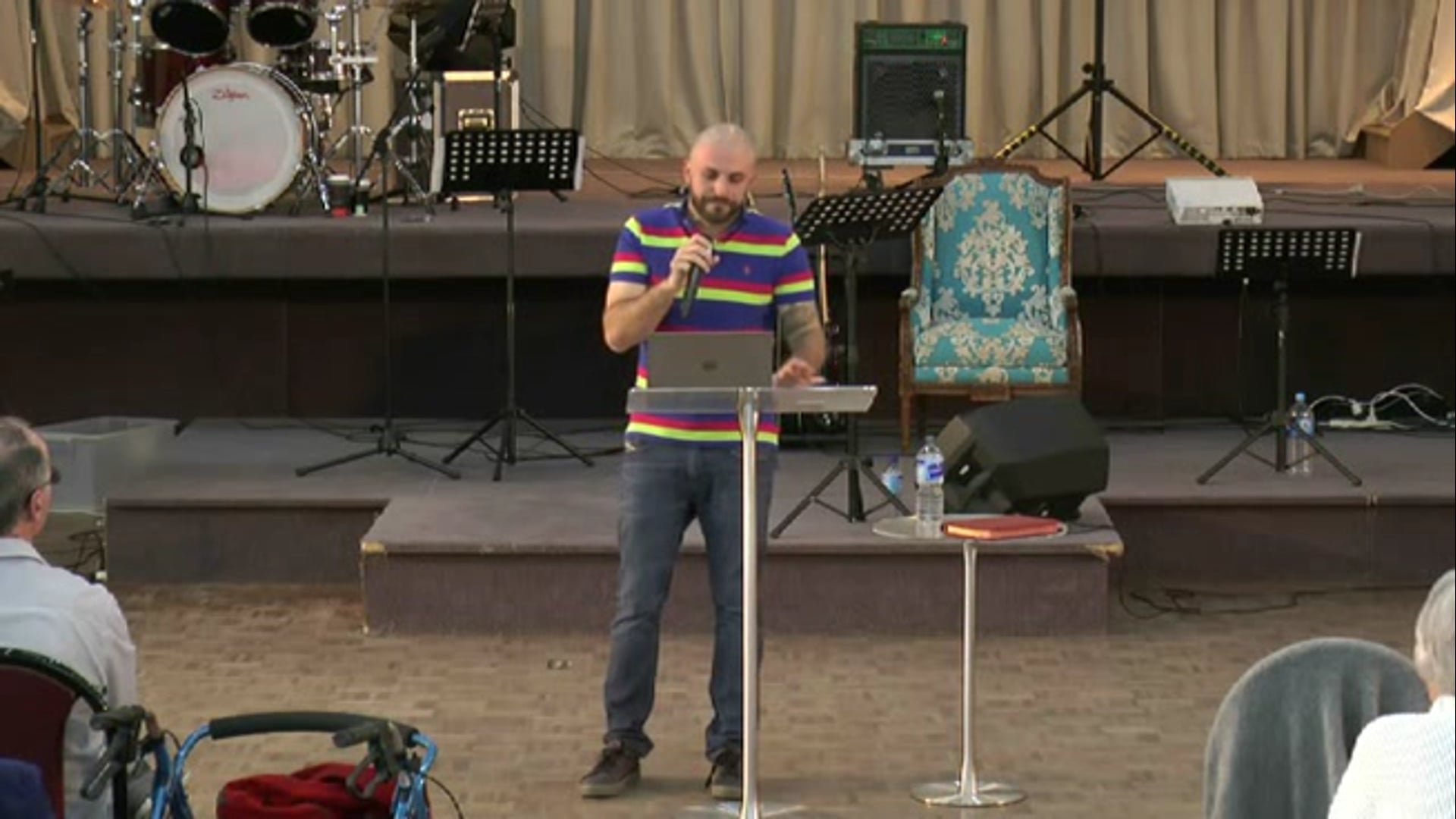 October 23 service with Daryl Crawford-Marshall