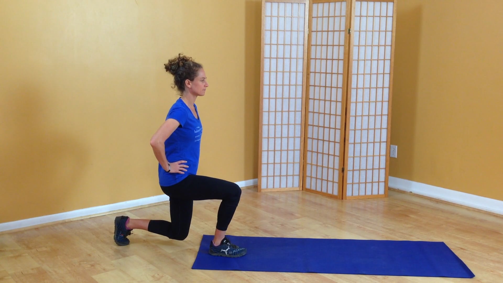 Hamstring Tendinopathy Loading Progression - Lunge Walks on Vimeo