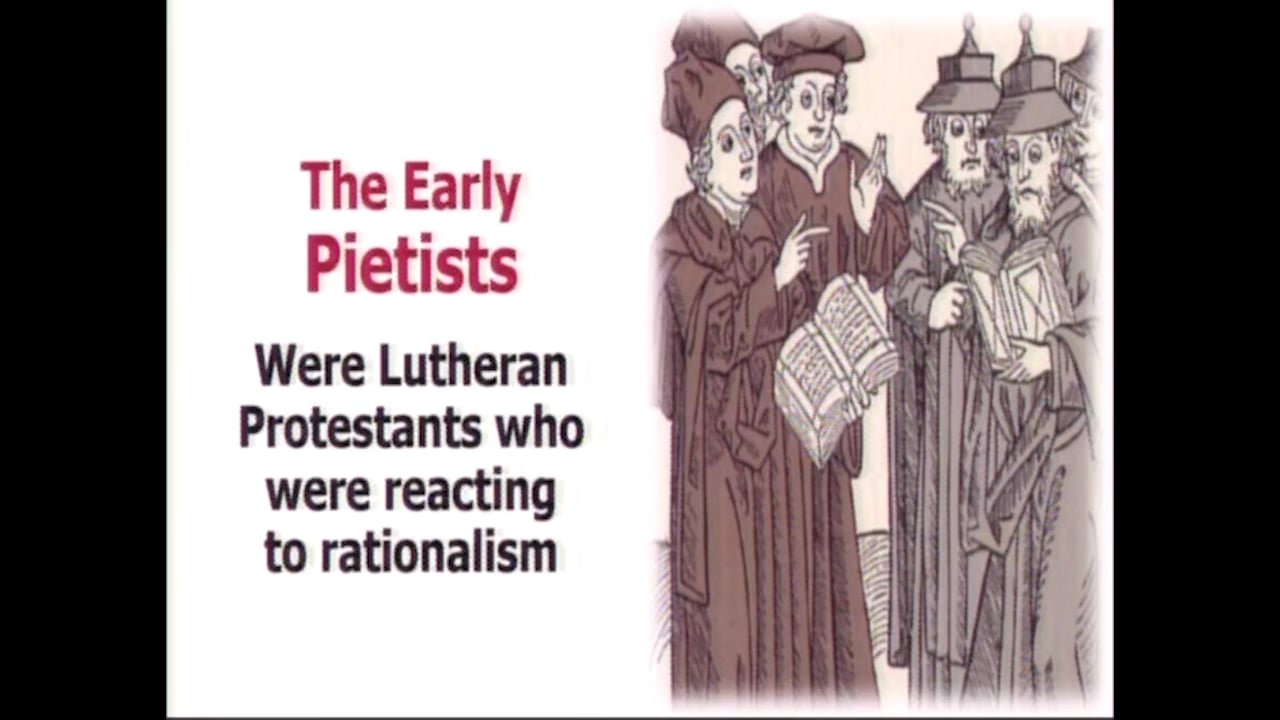 Pietism 1: Antecedents and Origins Up Through Spener