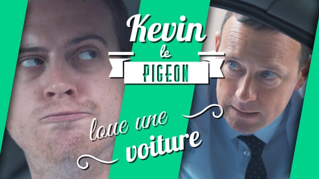 Kevin le pigeon loue une voiture