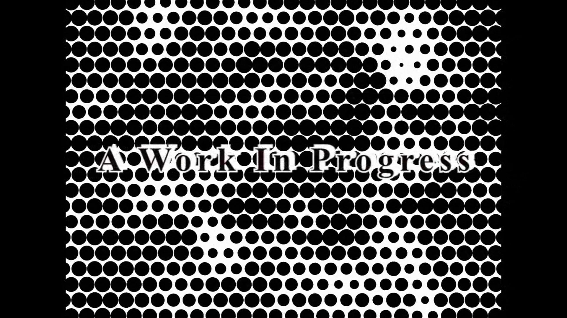 Work In Progress - Teaser trailer on Vimeo