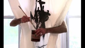 Self Portrait as Pollock