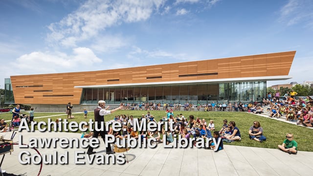 2017 Design Excellence Award Winners - Merit Award - Lawrence Public Library Renovation and Expansion