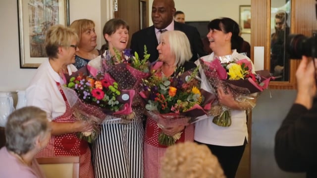 Making a Difference Challenge Winners with Ainsley Harriott