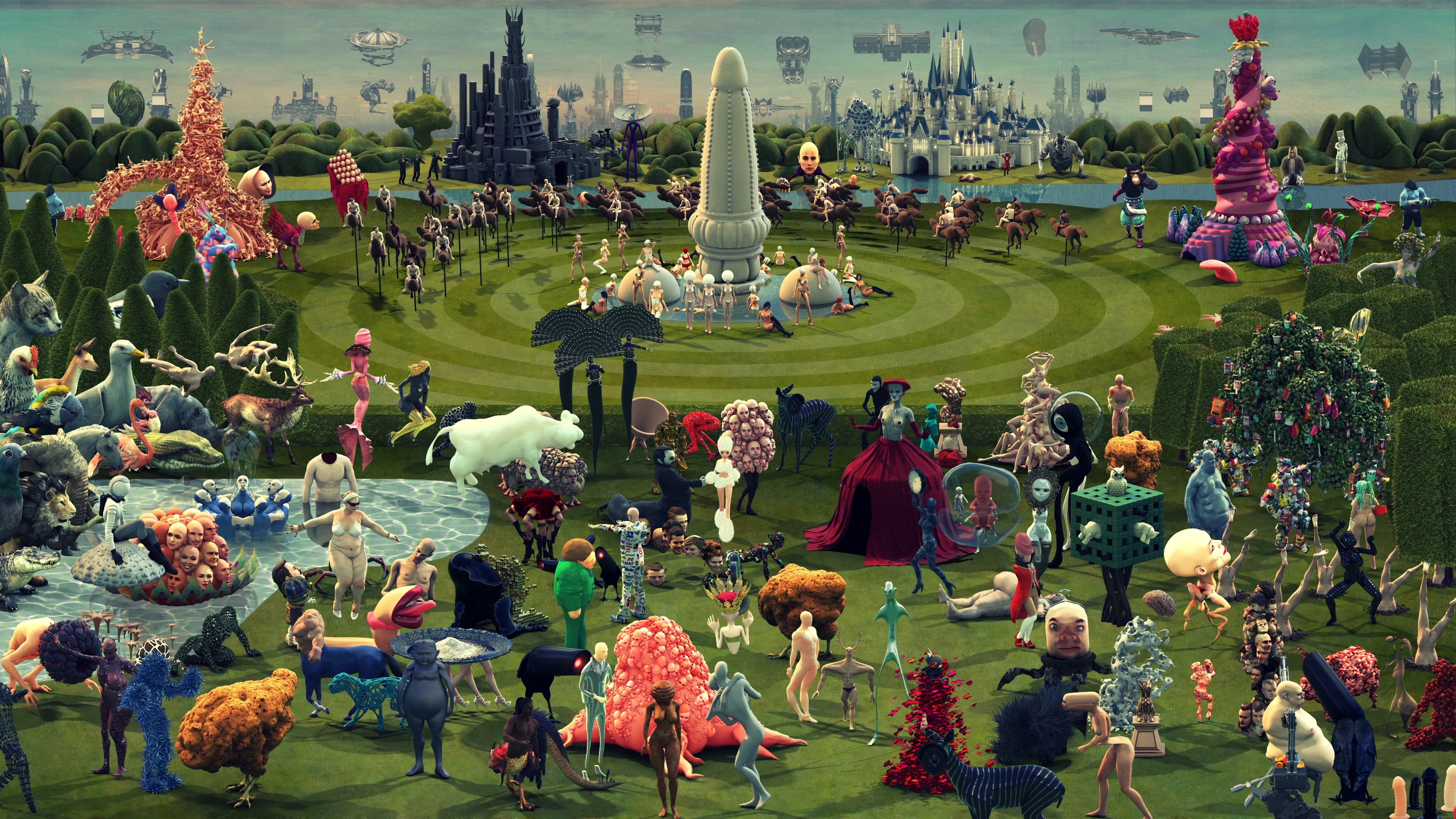 SPECULUM - PARADISE - A contemporary interpretation of The Garden of Earthly Delights